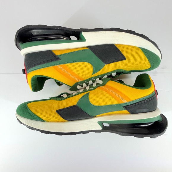 Nike Air Max Pre-Day University Gold Gorge Green Men Size 10.5 Lace Up Low Top - Picture 5 of 11